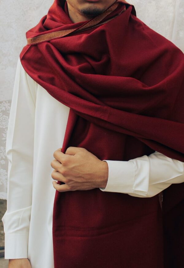 Red Men Shawl